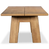 Jameson Grand Dining Table, Blonde Oak by Four Hands