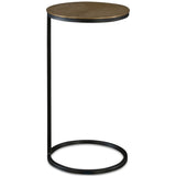 Brunei Accent Table, Gold-Furniture - Accent Tables-High Fashion Home