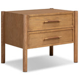 Salado 2 Drawer Nightstand, Natural by Four Hands