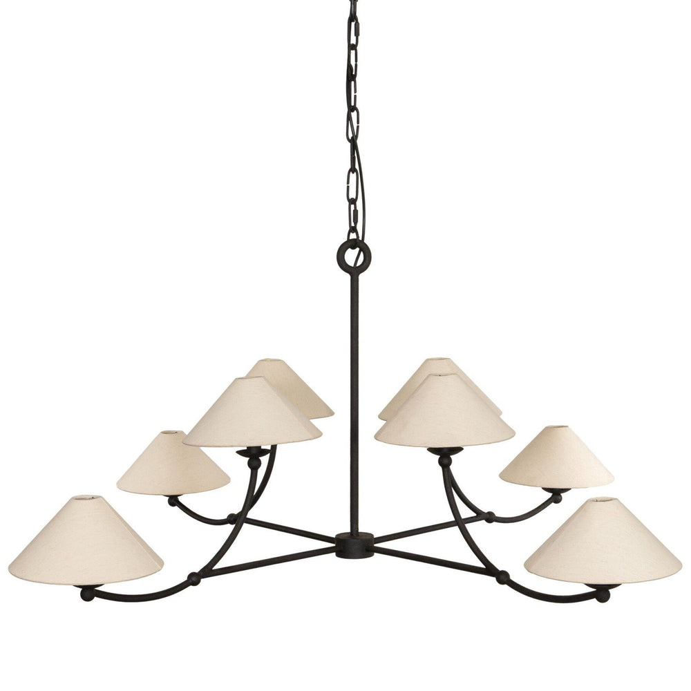Renzo Chandelier, Black by Amber Lewis x Four Hands