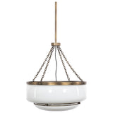 Brennock Pendant, Milk Glass by Four Hands — PRM_1