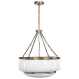 Brennock Pendant, Milk Glass by Four Hands — FRT_1