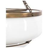 Brennock Pendant, Milk Glass by Four Hands — DET_1