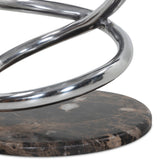 Volans Sculpture, Polished Aluminum by Four Hands