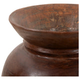 Malbi Wood Vessel, Brown Reclaimed by Four Hands — DET_1
