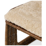 Katrine Dining Chair, Beige Shorn Shearling by Four Hands — DET_1