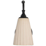 Wilma Sconce, Matte Black by Amber Lewis x Four Hands