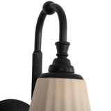 Wilma Sconce, Matte Black by Amber Lewis x Four Hands