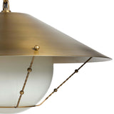 Britmore Pendant, Aged Antique Brass by Amber Lewis x Four Hands