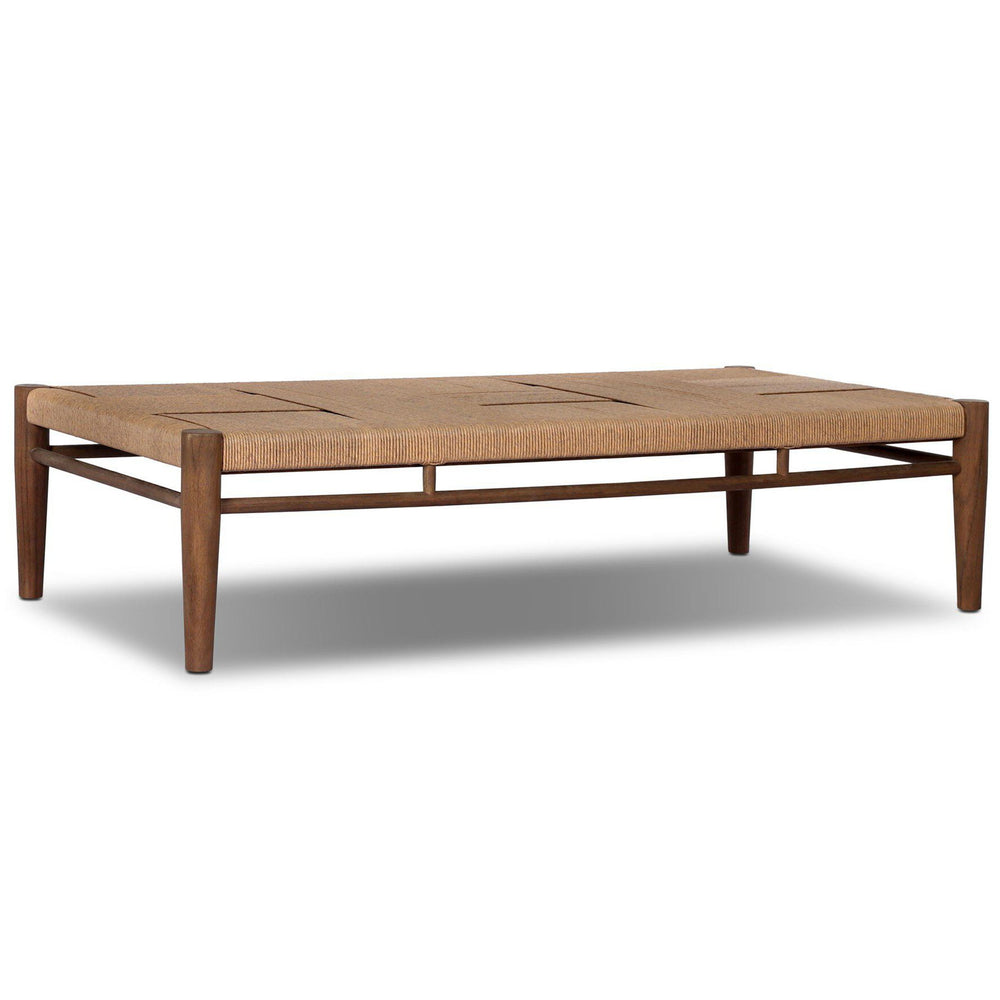 Rothler Outdoor Coffee Table, Toasted Brown by Four Hands