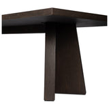 Shavano Dining Table, Espresso Oak Veneer by Four Hands — DET_1