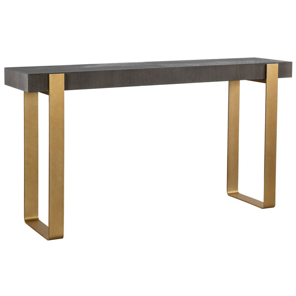 Kea Console Table, Dark Walnut