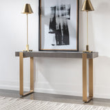 Kea Console Table, Dark Walnut