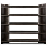 Aldren Bookcase, Worn Black by Four Hands