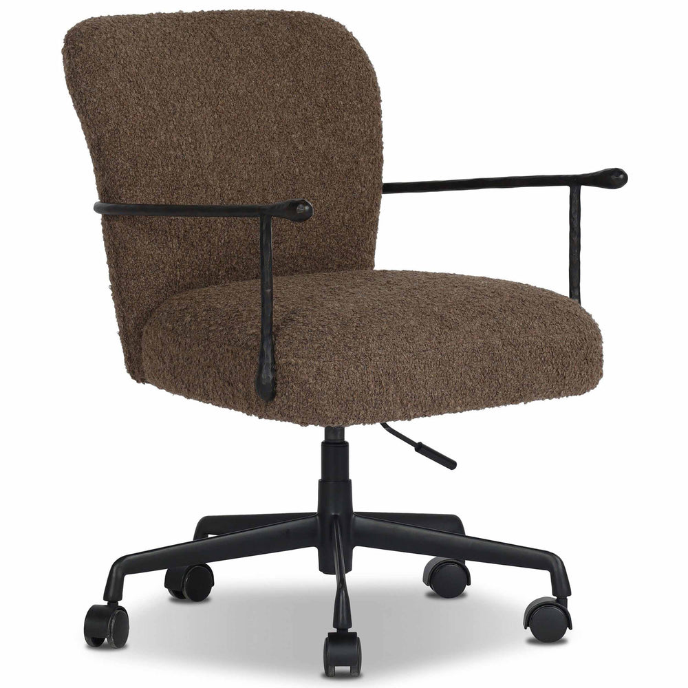 Plath Desk Chair, Gemena Coffee by Four Hands