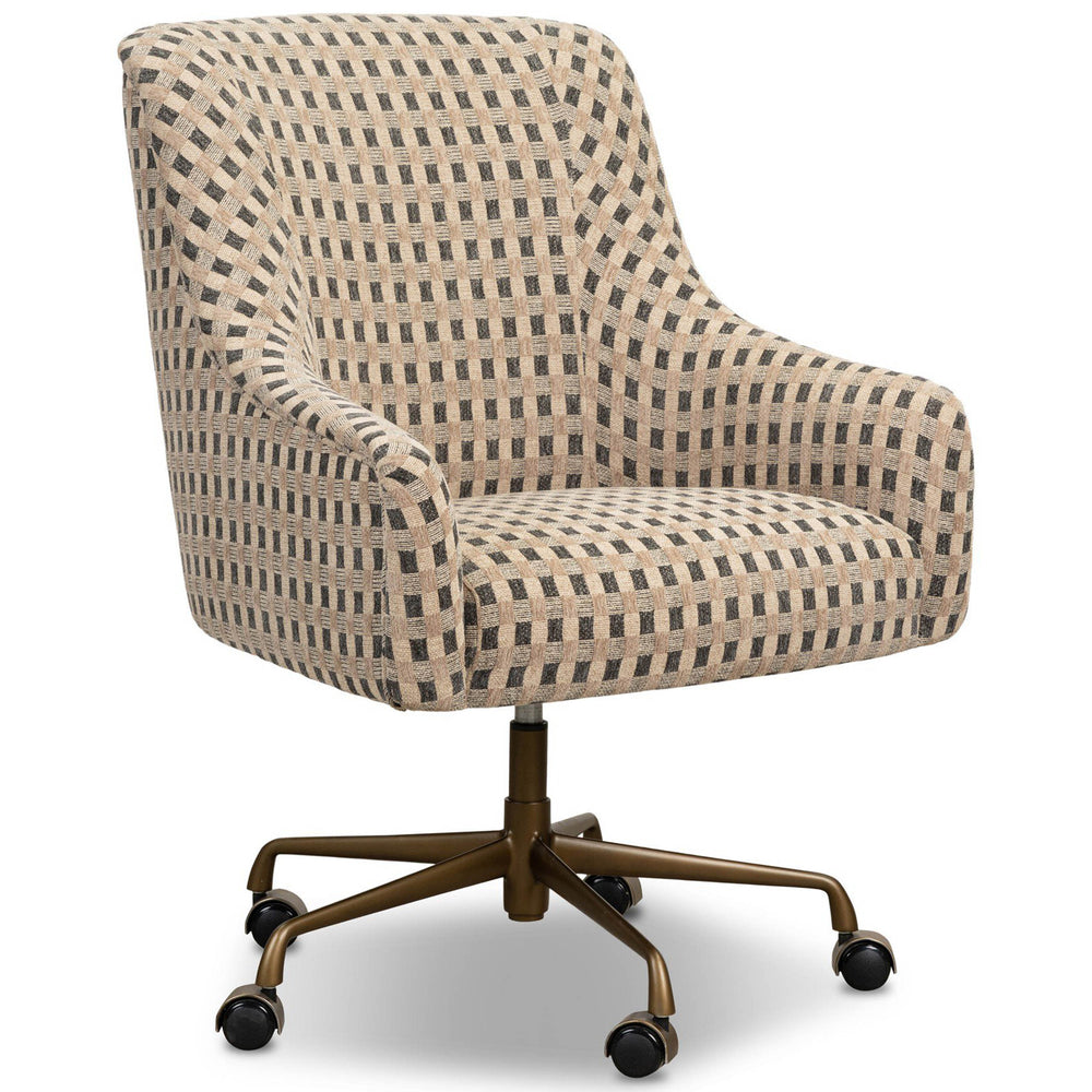 Alba Desk Chair, Firefinch Fawn by Four Hands