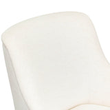 Alba Desk Chair, Nomad Snow by Four Hands