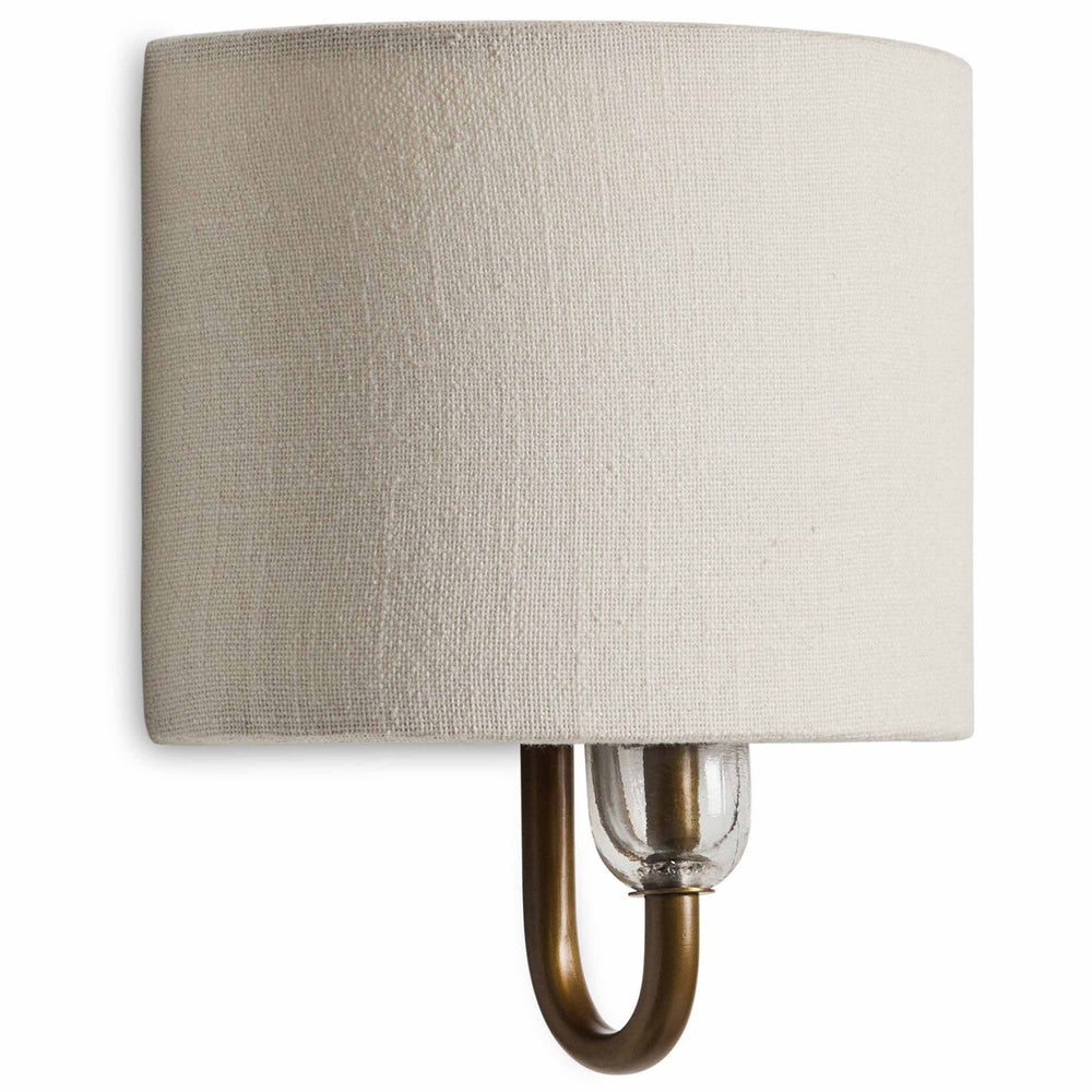 Delina Sconce, Aged Antique Brass by Amber Lewis x Four Hands