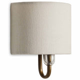 Delina Sconce, Aged Antique Brass by Amber Lewis x Four Hands