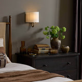 Delina Sconce, Aged Antique Brass by Amber Lewis x Four Hands