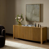 Tristan Media Console, Light Natural by Four Hands