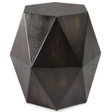 Volker Accent Table, Black-Furniture - Accent Tables-High Fashion Home