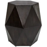Volker Accent Table, Black-Furniture - Accent Tables-High Fashion Home