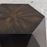 Volker Accent Table, Black-Furniture - Accent Tables-High Fashion Home