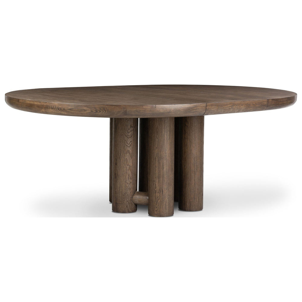 Pagos Extension Dining Table, Weathered Oak Veneer by Four Hands — PRM_1