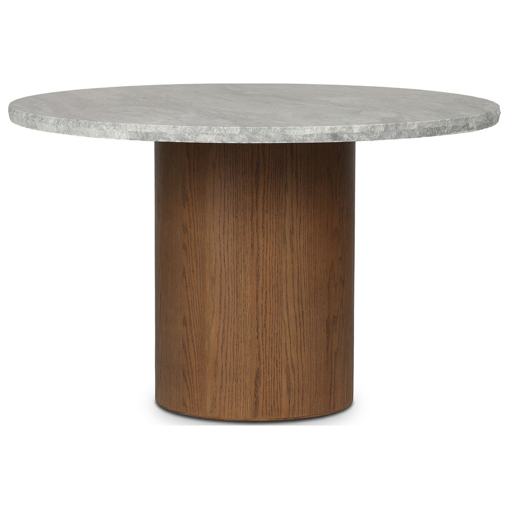 Amado Dining Table, Drifted Grey Marble by Four Hands — PRM_1