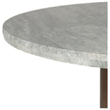 Amado Dining Table, Drifted Grey Marble by Four Hands — DET_1