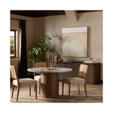 Amado Dining Table, Drifted Grey Marble by Four Hands — ESS_1