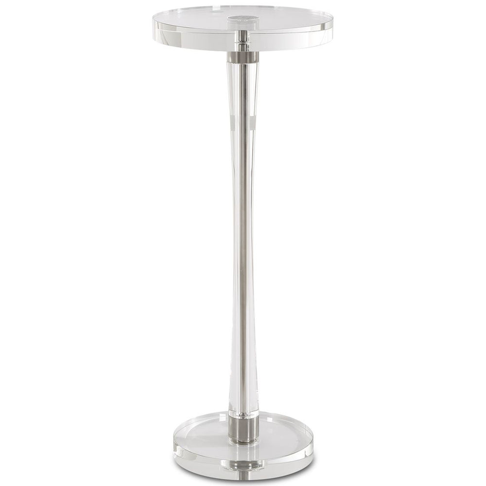 Pria Drink Table, Clear