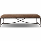 Jade Cocktail Ottoman, Altair Mushroom by Four Hands