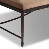 Jade Cocktail Ottoman, Altair Mushroom by Four Hands