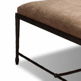 Jade Cocktail Ottoman, Altair Mushroom by Four Hands