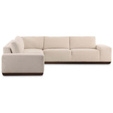 Isaiah 3 Piece Sectional, Nomad Snow by Four Hands