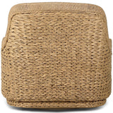 Bellage Outdoor Swivel Chair, Vergo Cream by Four Hands