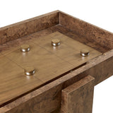 Brote Shuffleboard Table, Dark Bark Paper by Four Hands