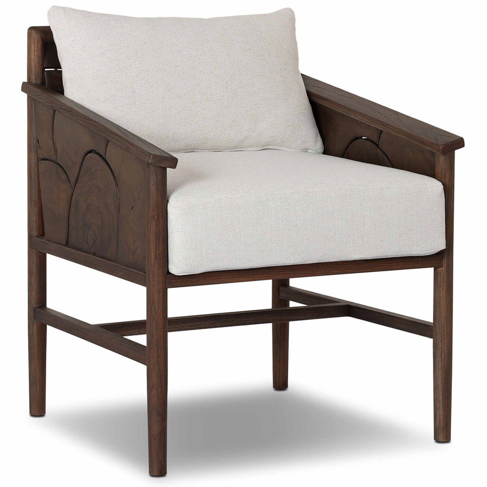Ridge Outdoor Dining Chair, Alessi Linen by Four Hands