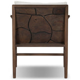 Ridge Outdoor Dining Chair, Alessi Linen by Four Hands