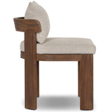 Jackson Outdoor Dining Chair, Ellor Beige, Set of 2 by Four Hands