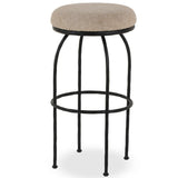 Larisa Swivel Bar & Counter Stool, Yuma Cream by Four Hands