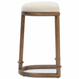 Royce Stool, Charter Oatmeal by Four Hands