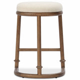 Royce Stool, Charter Oatmeal by Four Hands