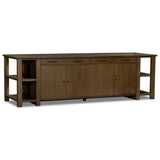 Falkner Kitchen Island, Warm Natural Oak Veneer by Four Hands — PRM_1