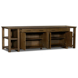Falkner Kitchen Island, Warm Natural Oak Veneer by Four Hands — OPN_1