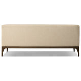 Ellington Dining Bench 82", Irving Flax by Four Hands — BCK_1