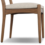 Haddon Outdoor Dining Chair, Ellor Beige, Set of 2 by Four Hands