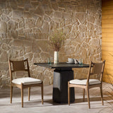 Haddon Outdoor Dining Chair, Ellor Beige, Set of 2 by Four Hands